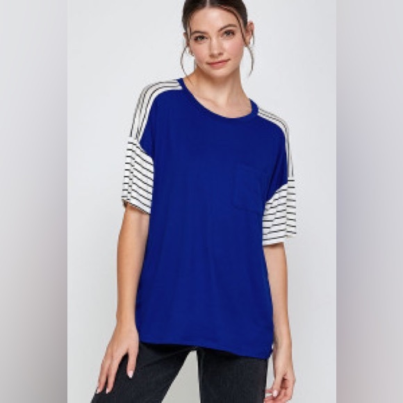 Tops - New Pretty Blue top - 325